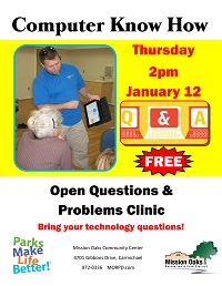 Open Questions & Problem Clinic Flyer
